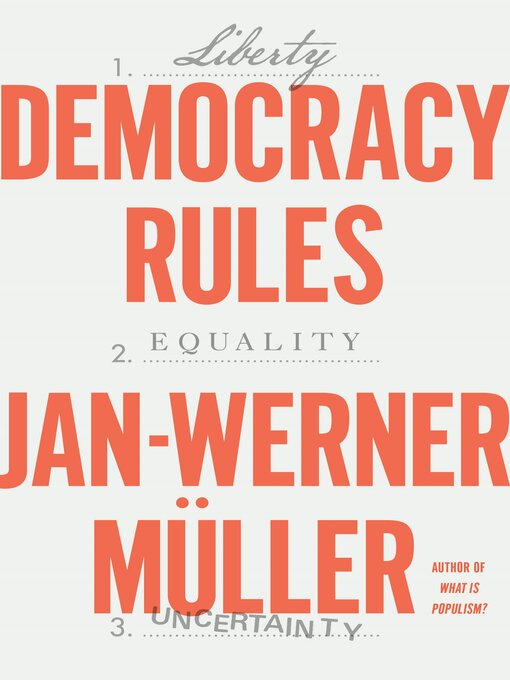 Title details for Democracy Rules by Jan-Werner Müller - Available